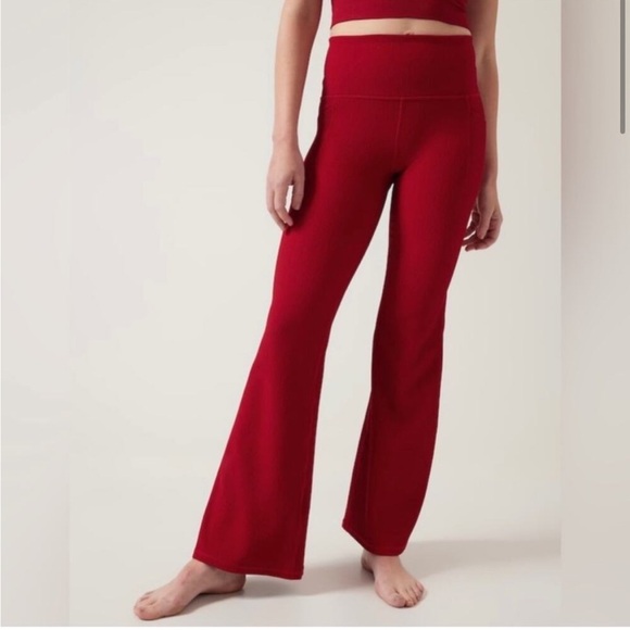 Athleta Ribbed Flare Salutation Stash Sz MP EUC - Picture 3 of 8